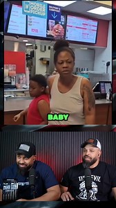 1.2M views · 28K reactions | Black Mama CRASHES OUT at Wendy's Right In Front OF Her Son. Where Daddy At I Wonder 樂 | The Hodgetwins | Facebook