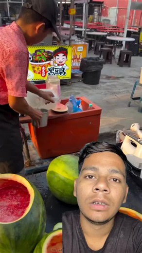 tarbuj ka juice 😩 #100k #treanding #millionviews #views #fyp | Fruit Juice