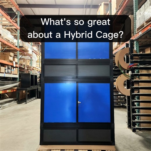 It's pretty much your standard pet enclosure... Besides the modular design, durable and lightweight anodized aluminum frame, built-in storage space, clear acrylic windows, stainless steel mesh, adjustable vents, and custom image backgrounds. #birds #reptiles #pets #enclosure #petenclosure #aviary #madeinwisconsin #adamsspecialtyproducts #customcages | Custom Cages