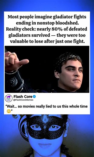 Gladiator (2000) Lied to Us — Most Gladiators Didn’t Die in the Arena