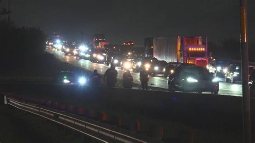 Southbound lanes reopening on North Freeway at 610 after fatal crash