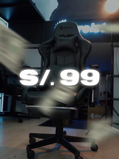 ¡Aprovecha 99 soles en sillas gamer hasta diciembre!