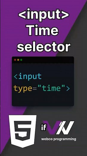 Make Your Forms Awesome With This Time Input Trick