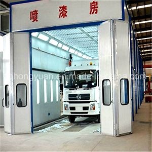 [Hot Item] Hongyuan Auto Body Repair Paint Baking Curing Booth with Diesel Burner Waste Oil Burner Gasoline and Electric Heater
