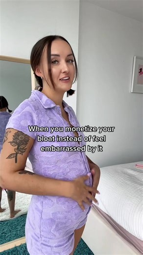 💁‍♀️ #bellyinflation #vorebelly #bellyfat #bloatedbellygirl