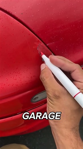 He Hid the Car Scratches With a Marker! 😳🚗