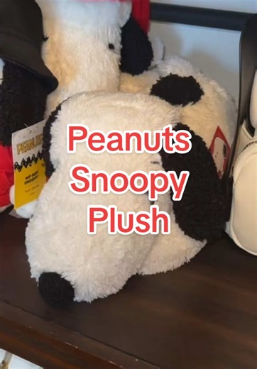 Classic Snoopy plush stuffed animal from Peanuts soft cuddly Snoopy dog plush toy for kids and collectors, nostalgic Peanuts Snoopy plushie perfect for bedtime cuddles room decor and Peanuts character gift for Snoopy fans #tiktokshopcreatorpicks #lambsandivy #snoopy #peanuts #snoppylover