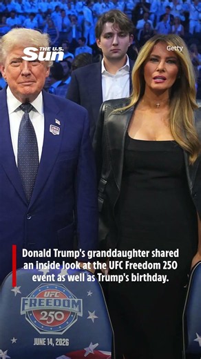 Kai Trump gives rare glimpse at Barron 🔍 #trump #whitehouse #donaldtrump