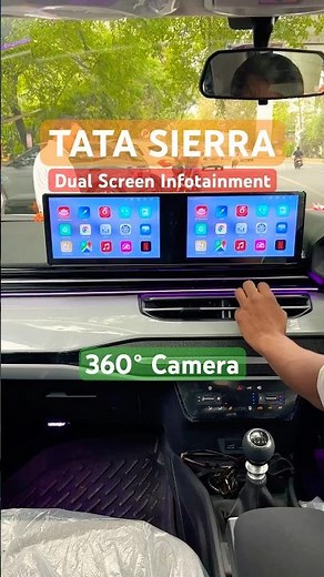 Tata Sierra Dual Screen + 360° Camera 🔥 Ultimate Tech Upgrade | SkyCar