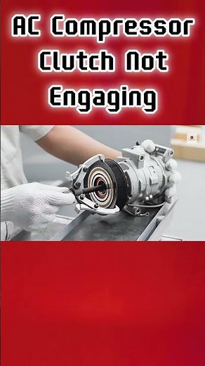AC Compressor Clutch Not Engaging? 3 Quick Fixes! #Shorts #CarIssues #ACRepair #DIYMechanic