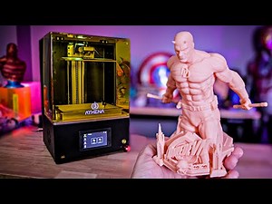 A SMART Resin 3D Printer? - Athena First Look