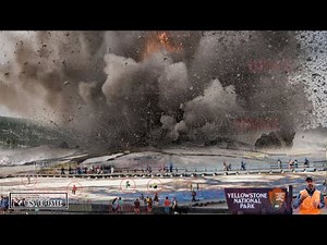 Massive Eruption at Yellowstone! Live Footage of Magma Explosion Destroys Caldera Visitor Area!