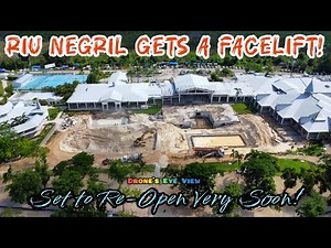 Hotel Riu Negril Undergoes Renovations | Upgraded Look Coming Soon!!