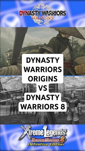 Dynasty Warriors Origins vs Dynasty Warriors 8 #dworigins #actiongames #gamerelease