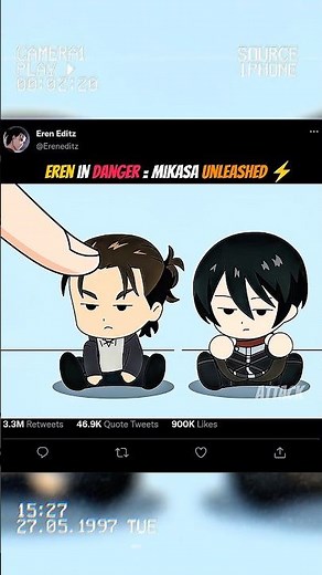 Mikasa Most Savage Save #attackontitan #eren #aot #edit