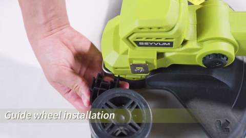 20V Cordless Lawn Care Combo Kit - 12" String Trimmer & Weed Trimmer with 6 Spool Lines, Electric Leaf Blower for Edging & Cleanup, 4.0Ah Battery & Charger