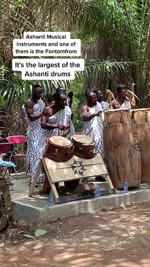 Ashanti Musical Instruments / Fontomfrom drums #drums #localdrums #dru...