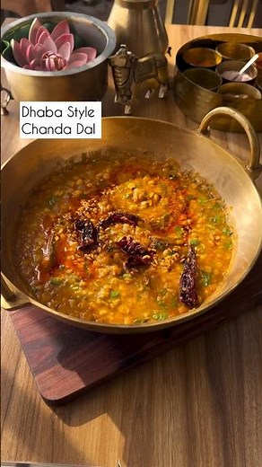 Dhaba Style Tadka wali Chana Dal!!