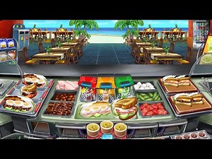 Cooking Fever - Sandwich Shop Level 40 🥪🏝 (3 Stars/Orders Memorized)