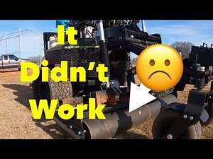 Trying to level a ROUGH and BUMPY lawn with a roller - It did NOT work