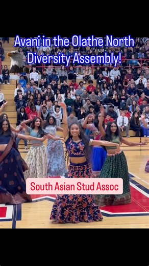 Meena Singh on Instagram: "@avani_hs not only choreographed the South Asian and the Black Student Union dances but she was also the President of the Diversity Council this year! She worked extremely hard to help make this the most inclusive event at the school! Brava to all of the students! As always we are all very proud! Akari has big shoes to fill next year! 💙❤️🦅"