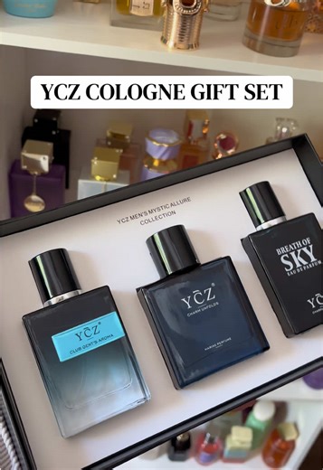 Not one… not two… but THREE big bottles for this price?! 😳🔥 These smell SO good and would make the perfect Father’s Day gift 🎁✨ #yczcologne #colognetiktok #fragrancetiktok #perfumetok #tiktokshopcreatorpicks