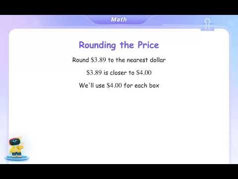 Free Video Lesson: Estimate Products of Decimals and Whole Numbers - (Grade 5)