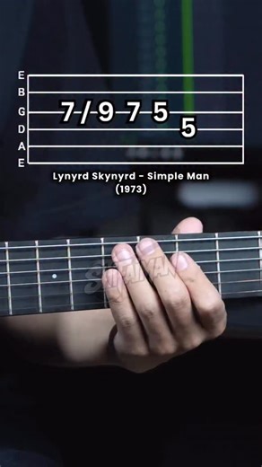 Shifa Iman | Guitar Tutor on Instagram: "“Simple Man” is one of Lynyrd Skynyrd’s most iconic and enduring Southern Rock ballads"