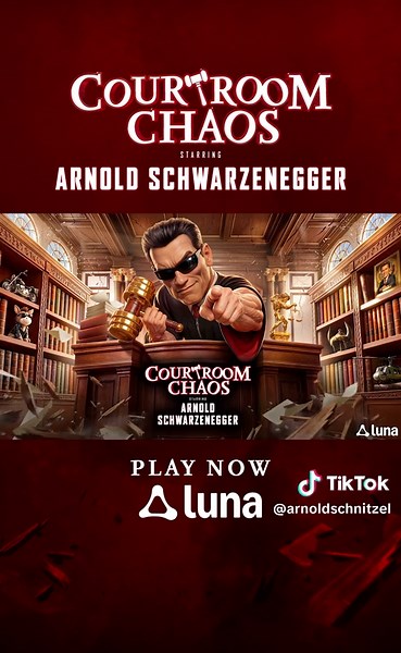 Courtroom Chaos Arnold Schwarzenegger: How to Play on Amazon Luna
