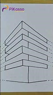 Perspective Drawing for Buildings Easy in Less Than One Minutes