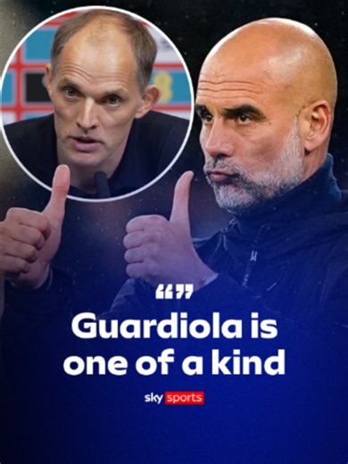 Thomas Tuchel weighs in on Pep Guardiola stepping down as Manchester City manager 🤝 #england #manchestercity #football