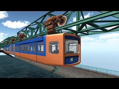 Schwebebahn-Simulator 2013 | Review / Testvideo