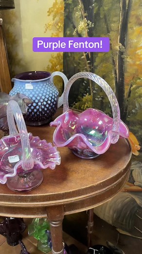 Exploring Purple Fenton Art Glass Collectibles
