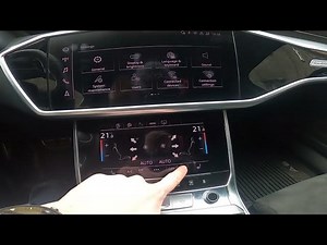 How to Enable or Disable Interior Airflow Circulation in Audi A6 C8 ( 2018 - now )