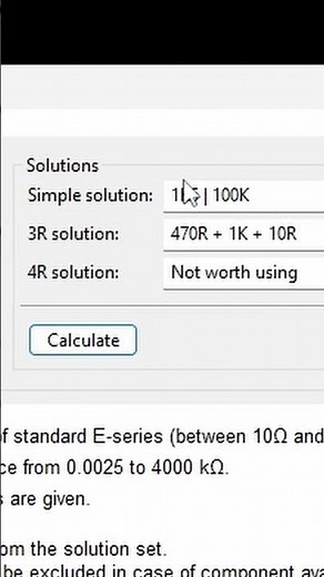 KiCAD Series / Parallel Resistor Calculator #diy #electronics #kicad