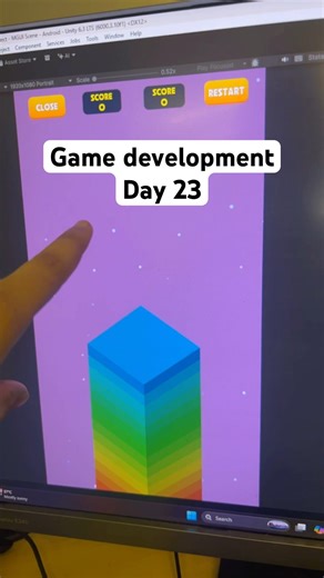 Day 23 making my android game in unity
