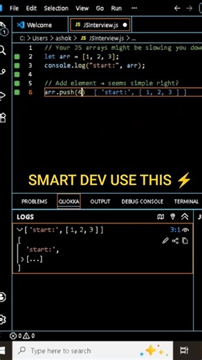Stop using arrays like this 🐢