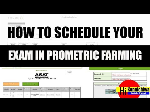 Scheduling Exam for Prometric Farming