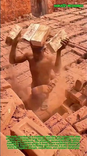 How Many Bricks Can One Man Carry? : The Unbelievable Skill of Brick Workers