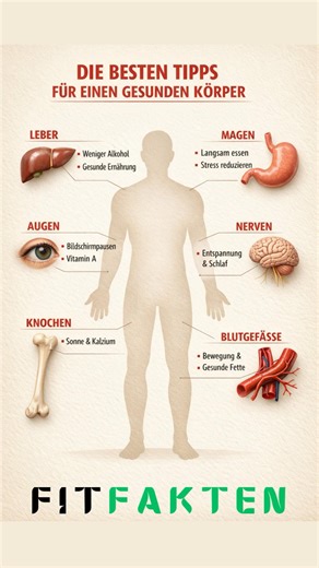 So schützt du deine wichtigsten Organe 💚🧠 | Die besten Tipps für einen gesunden Körper #FitFakten