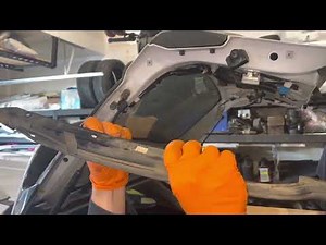 2010-2015 Lexus RX350 RX450h Power Back Door Jam Protection Touch Sensor Replacement Instructions