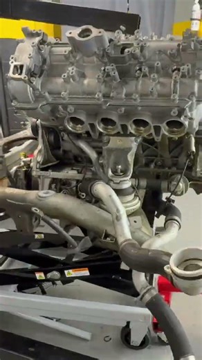 AMG GTS drivetrain removal and engine teardown