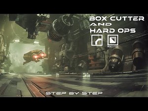 how to use box cutter and hard ops in blender #blendertutorial #blenderforbegginer #3dmodeling #how