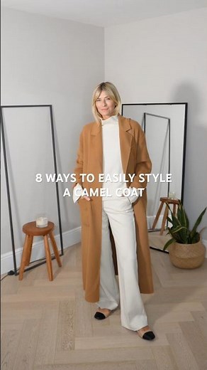 8 WAYS TO EASILY STYLE A CAMEL COAT THIS AUTUMN WINTER #fashion