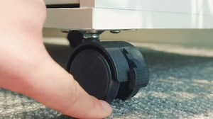 EDGEWOOD 5 Drawer Vertical File Cabinet Filing Storage Wood Organizer Dresser Chest Under Desk, 16"D x 16"W x 26"H, White