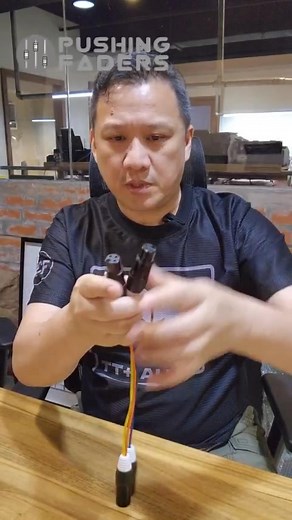 An old-school cable hack. The Z-Cable can split, combine, patch and gender adapt (M-M adapter, a F-F adapter) line level signals and a few more. #pushingfaders #livesound #livesoundengineer #audiohack #livesoundmixing #systemstech #proaudio #proaudiogear #soundguy #mixingFOH #SYSTEMTECH | Pushing Faders