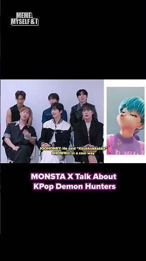 MONSTA X Talk About Kpop Demon Hunters