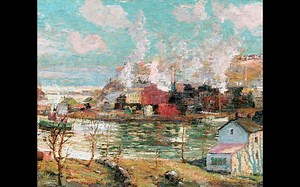 【4K】印象主义 现实主义 厄内斯特·劳森 Ernest Lawson 风景油画选（二）