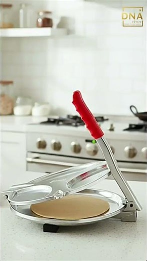 Stainless Steel Puri Press & Chapati Maker — Unboxing, Demo & Easy Recipes! #dnaestore