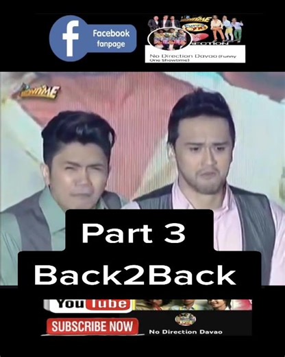 Part 3 Vhong, Billy, Ryan and No Direction #ishtrueback #FunnyOne #showtime #NoDirection